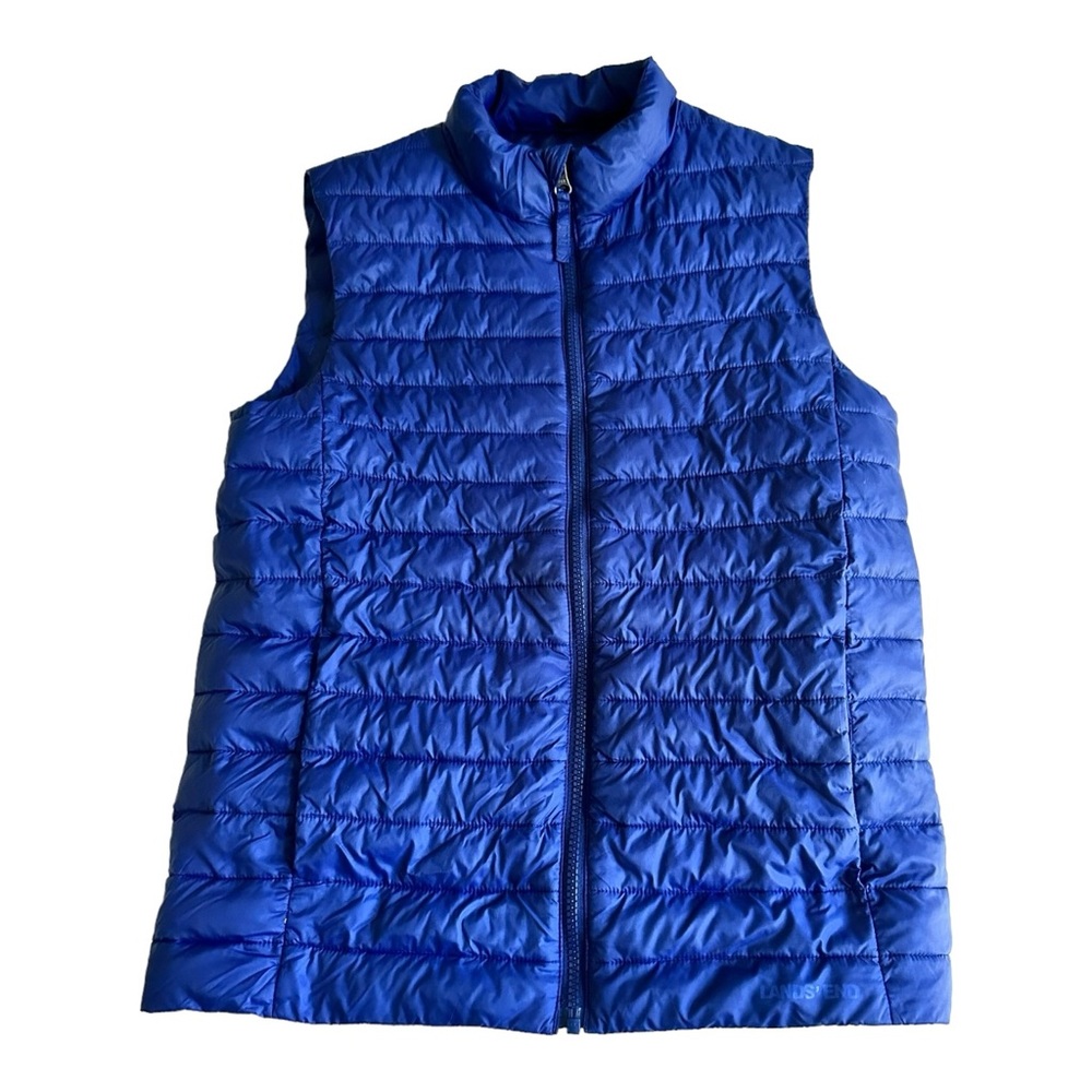 Lands' End Primaloft Down Vest